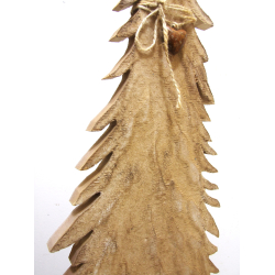 Choinka drewniana ART SQUAD 63cm brązowa